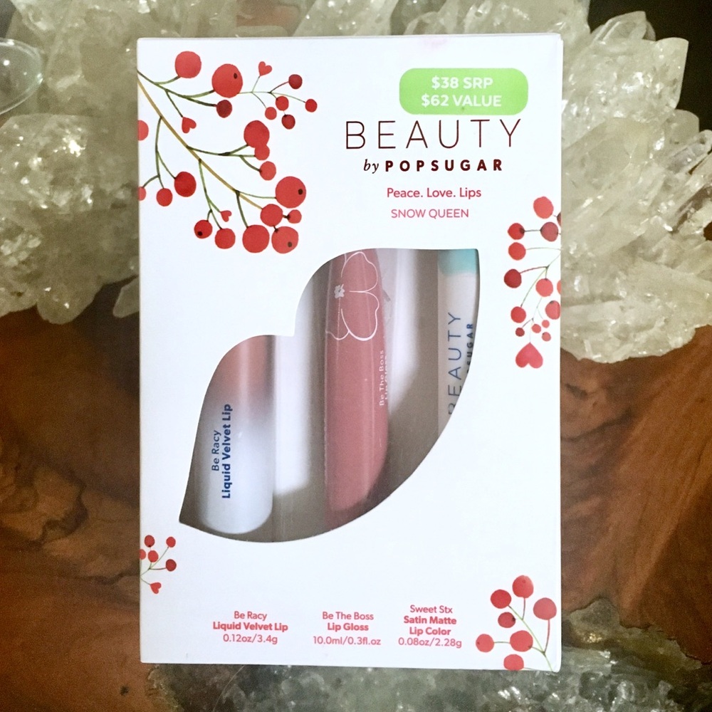 Beauty by Popsugar SNOW QUEEN 3 piece Set New